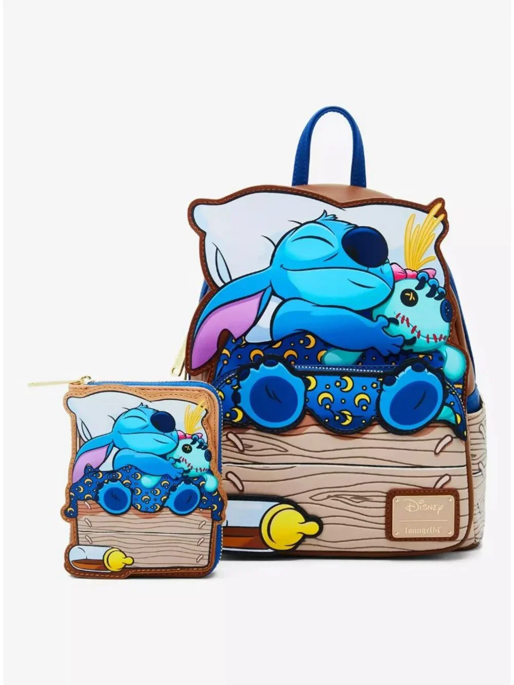 Loungefly Disney Lilo & Stitch Sleeping Stitch Mini Backpack (NEW/SEALED)